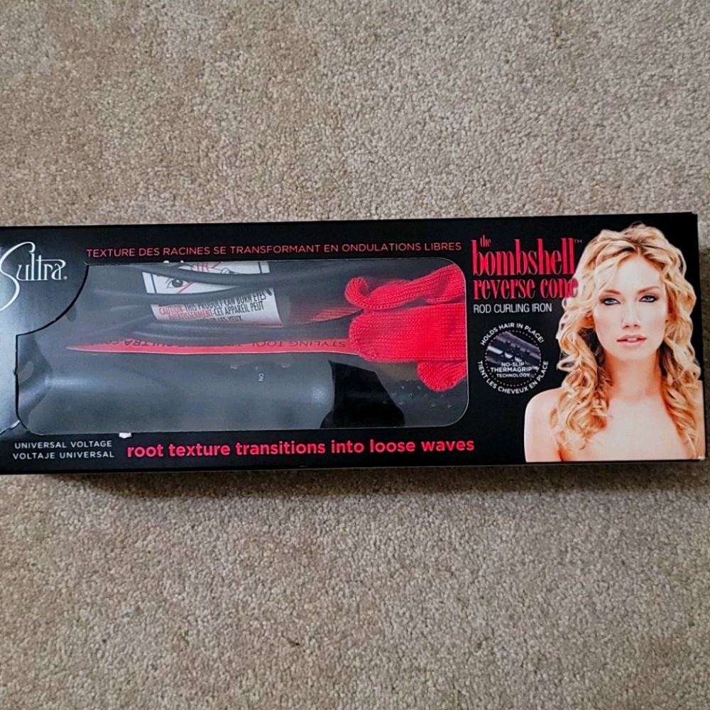 Sultra Reverse Cone Curling Iron